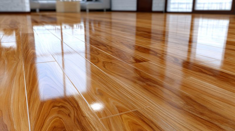 Hardwood Floor with Custom Pattern
